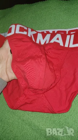 Jockmail червени слипове XXL нови, снимка 2 - Бельо - 48244944