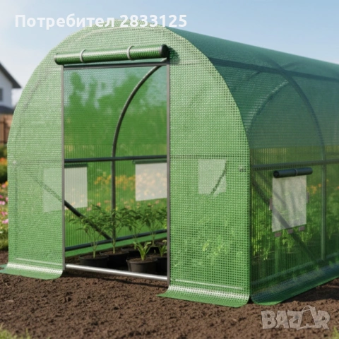 Компактна оранжерия - професионална защита и идеални условия за вашите култури - 3 х 2 х 2м, снимка 4 - Оранжерии - 53750797