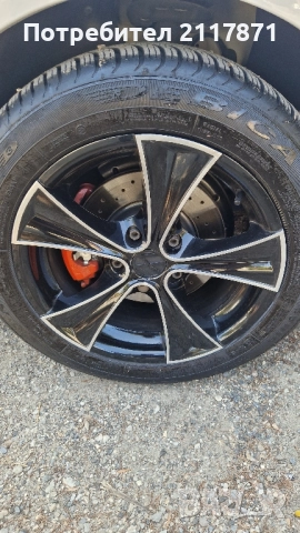 Комплект джанти с гуми , снимка 2 - Гуми и джанти - 51605510