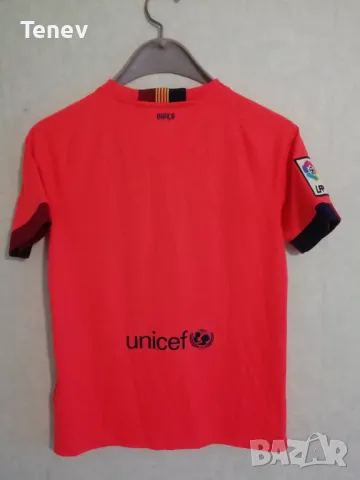 Barcelona Nike оригинална нова детска тениска фланелка 12-13г 147-158см Барселона , снимка 2 - Детски тениски и потници - 48682068