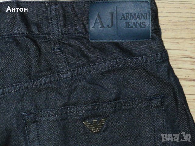 ARMANI JEANS оригинални мъжки тънки дънки 36(38-34), снимка 7 - Дънки - 40008376