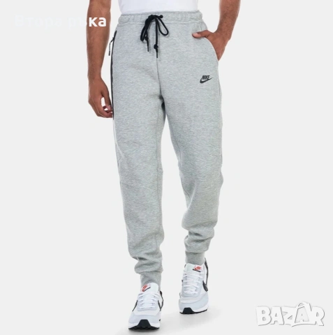 Мъжко спортно долнище Nike - Sportswear Tech Fleece , сиво оригинален 