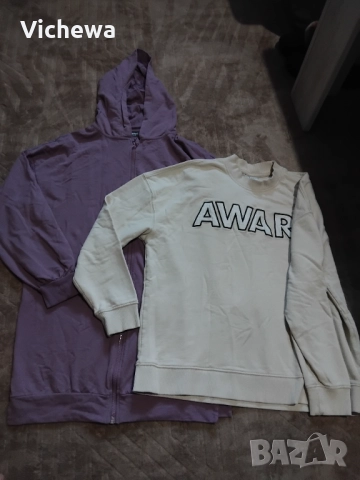 Суитшърт и блуза, снимка 2 - Блузи с дълъг ръкав и пуловери - 52710843