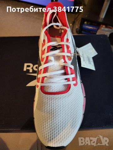 Reebok Zig Kinetica Shadow WHITE/VECRED/BLACK Zig Kinetica Shadow, снимка 5 - Маратонки - 51914170