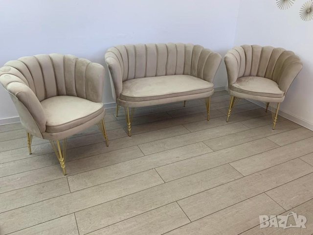 Комплект двуместно канапе и две кресла 590лв, снимка 12 - Дивани и мека мебел - 42698389