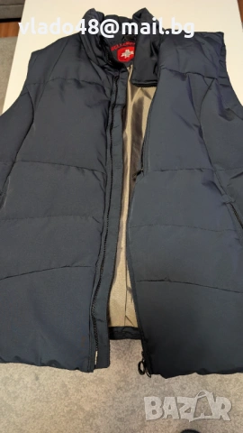 Продавам мъжки пухен елек wellensteyn