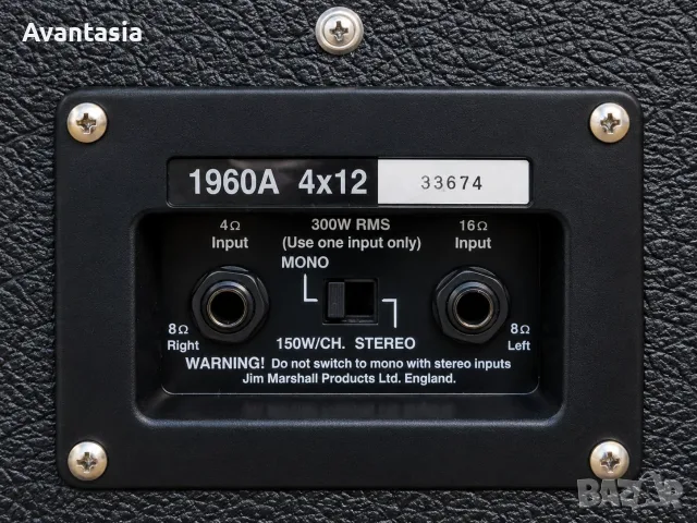 Кабинет Marshall 1960 4x12, снимка 5 - Китари - 56362987