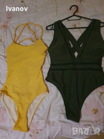 Цял бански, 40 номер зелен, снимка 2 - Бански костюми - 33810743