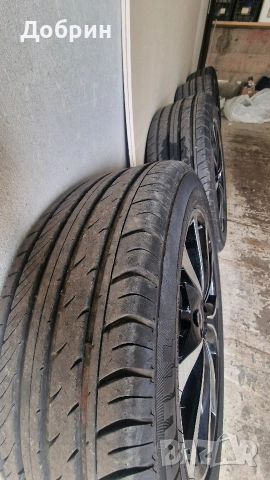 Джанти и гуми17 ки Тойота и датчици, снимка 6 - Гуми и джанти - 53557321