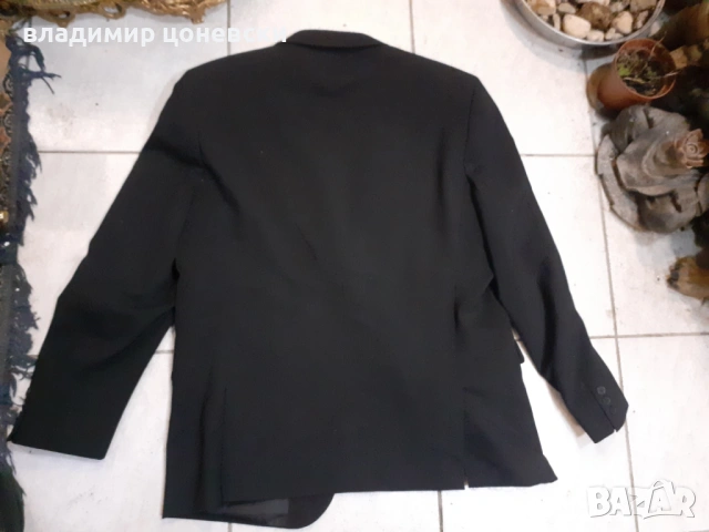 Мъжко елегантно сако,цвят черен, снимка 3 - Спортни дрехи, екипи - 53607354
