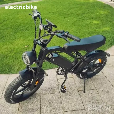 Електрически велосипед, Electric V8, 750W, 15.AH, Черен цвят, снимка 6 - Велосипеди - 47387194