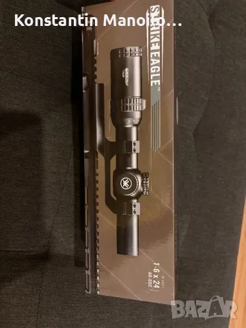 Oптика Vortex STRIKE EAGLE 1-6X24 2 SE-1624-2 AR-BDC3 (MOA), снимка 2 - Оборудване и аксесоари за оръжия - 48445198