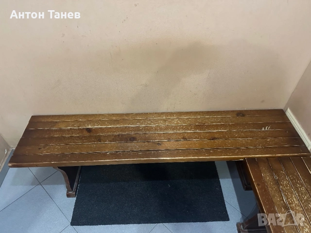 Дървени пейки 2 бр, снимка 3 - Други - 53255034