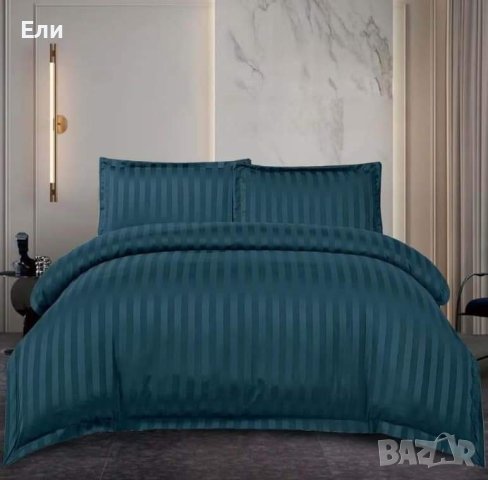 Луксозни спални комплекти от памучен сатен , снимка 7 - Спално бельо - 41461105