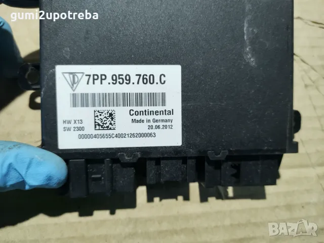 Контролен Модул Предни Седалки Porsche Cayenne 3.0D 92A/2012г, снимка 2 - Части - 48313258