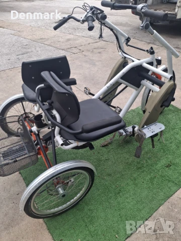 Триколесен велосипед - тандем, снимка 6 - Велосипеди - 51252985