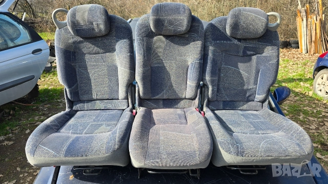 Задни седалки Рено Сценик Салон