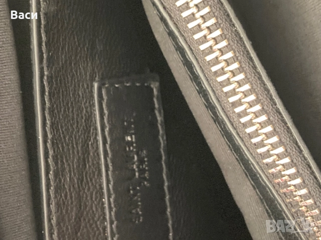 Yves Saint Laurent YSL чанта естествена кожа, снимка 7 - Чанти - 51633728