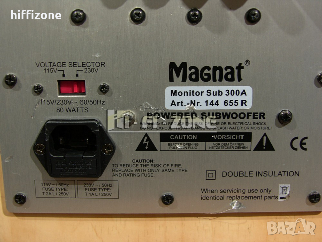  Magnat monitor sub 300a  Субуфер, снимка 10 - Тонколони - 44668570