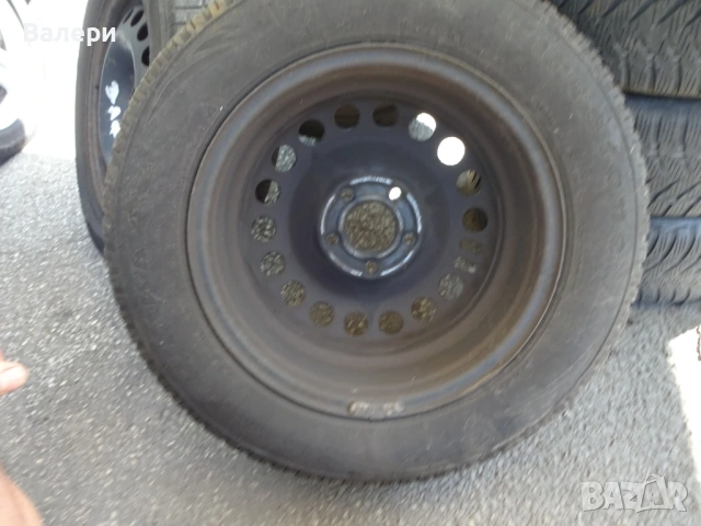 Железни джанти за Opel Zafira ет37, снимка 5 - Гуми и джанти - 53269645