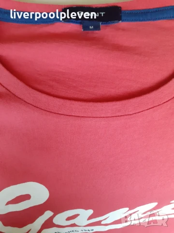 👉Gant Original М ефектна, снимка 4 - Тениски - 51073308
