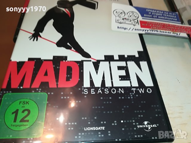 MAD MEN X8 DVD ВНОС GERMANY 1004231109, снимка 5 - DVD филми - 40318069