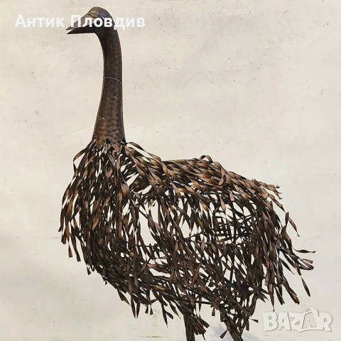 Комплект метални скулптури „Ему“, снимка 8 - Градински мебели, декорация  - 53382874