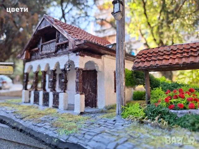 продавам автентичен реалистичен детайлен колекционерски мащабен модел на трамвайна спирка "вишнева", снимка 4 - Колекции - 55787409