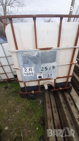 Бидони 1000л, снимка 3 - Бидони, бурета и бъчви - 53250700