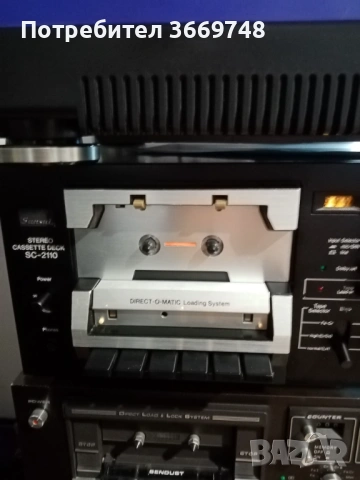 Продавам рядък и красив касетен дек SANSUI SC-2110, снимка 6 - Декове - 53336117