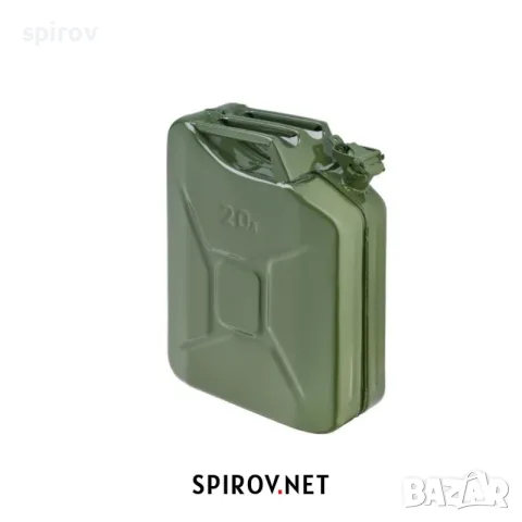 Метална туба за гориво 20L военен тип Jerry Can
