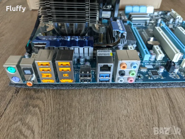 Комплект процесор AMD X4 965 с дъно Gigabyte GA-790XTA-UD4 + голямо охлаждане, снимка 2 - Дънни платки - 48592989