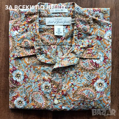 МЪЖКИ РИЗИ, БЛУЗИ, ХАВАЙКИ С КЪС РЪКАВ - H&M, ENERGY ОТ 5 ЛВ.