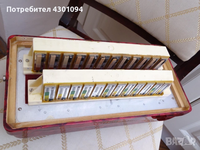 Корпус (баси) с тарги за Акордеон Weltmeister Caprice 40 баса, снимка 6 - Акордеони - 53592118