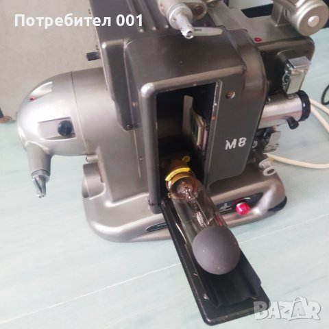 Bollex M8 Швейцарски кино прожектор , снимка 5 - Антикварни и старинни предмети - 41847253