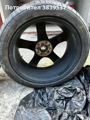 Оригинални джанти 19" Etabeta Jofiel 5x112 с летни гуми 245/45/19 за Mercedes, Audi, VW + датчици, снимка 14 - Гуми и джанти - 55394477