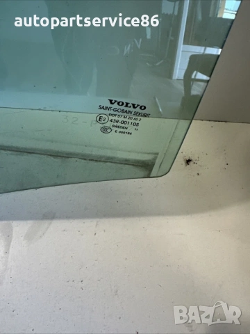 Задно дясно стъкло на прозореца LHD за Volvo V70 2.0 TDI (2012), снимка 2 - Части - 53833542