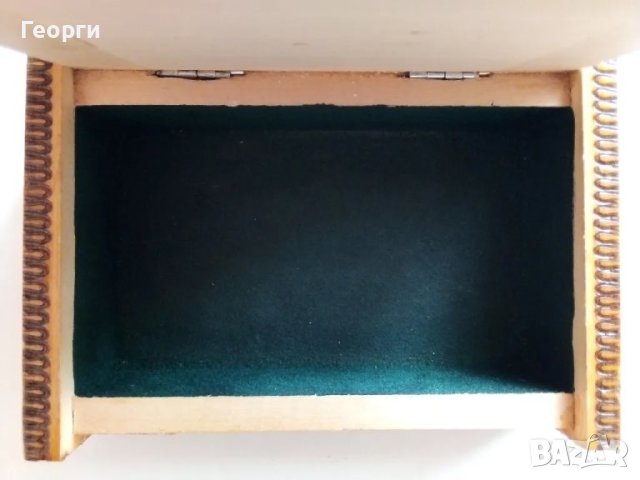 Пирографирана кутия от соц-а, снимка 8 - Декорация за дома - 46467892