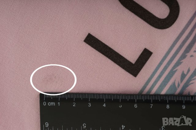 Дамска блуза с щампа в розово Knitis - L/XL, снимка 8 - Блузи с дълъг ръкав и пуловери - 42652705