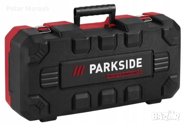 Ъглошлайф с плоска глава Parkside Performance PPWSFA 20-Li A1 - без батерия, снимка 4 - Други инструменти - 49575302