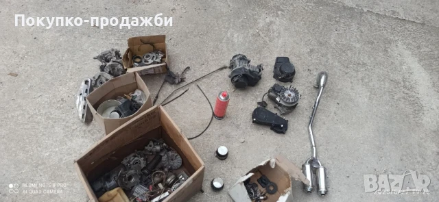 Части за 49кубика atv pocket bike пистов мотор кросов мотор двигатели карбуратора и други, снимка 4 - Други спортове - 49293391