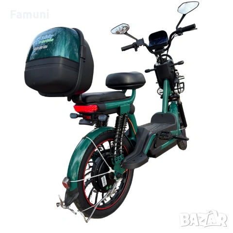 Електрически скутер Neo 1200W (Зелен) 2026, снимка 2 - Мотоциклети и мототехника - 53015410