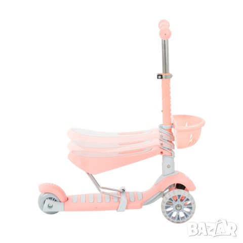 Makani Тротинетка BonBon 4 в 1 Candy Pink, снимка 8 - Детски велосипеди, триколки и коли - 44293797