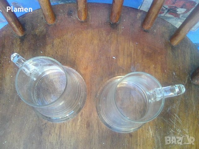 Две немски стъклени халби за бира по 300 милилитра, снимка 2 - Други ценни предмети - 39576878