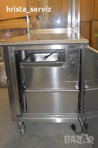 Кетърингова маса с мобилна мивка, снимка 11 - Обзавеждане за заведение - 47927648