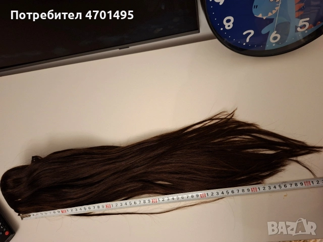 Екстеншън,удължение за коса 100% естествена