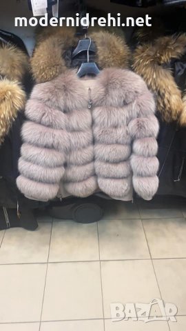 Дамско елегантно палто от лисица код 326, снимка 1 - Палта, манта - 35937923
