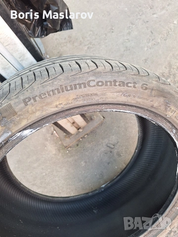255 35 18 Continental Premium Contact 6, DOT 2021, снимка 6 - Гуми и джанти - 53783406