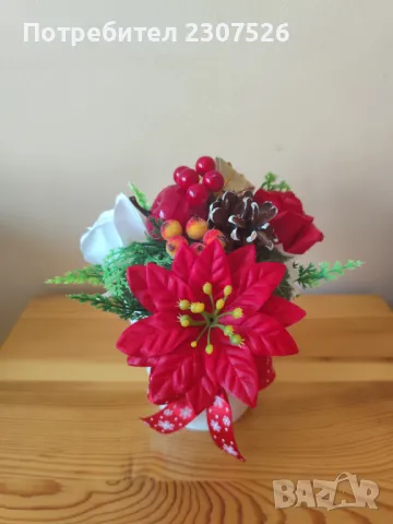 Коледна декорация , снимка 3 - Декорация за дома - 48249059