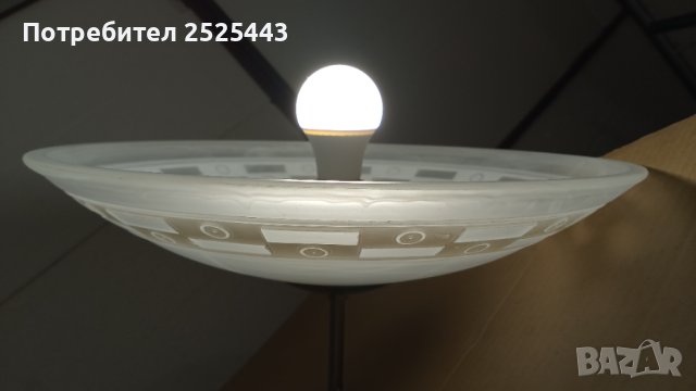 Абажур (Пендел) с Нова LED крушка - Е27 - 9W - 4000K, снимка 13 - Лампи за таван - 41801008